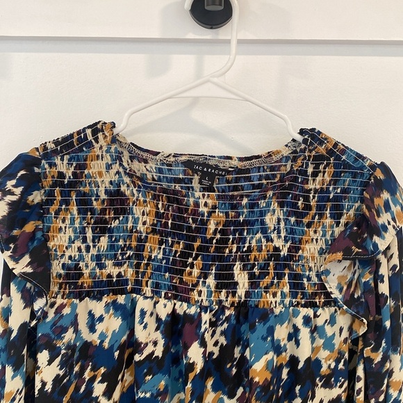 ZAC & RACHEL smocked long sleeve blouse - Picture 2 of 10